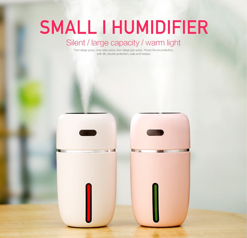 Mini USB Air Humidifier Aroma Diffuser