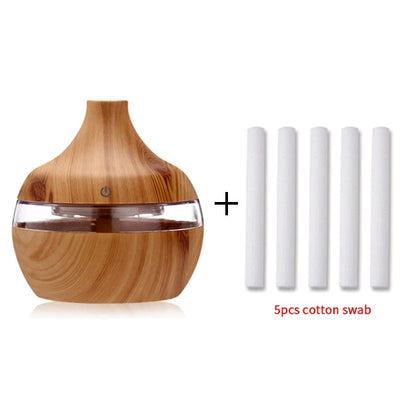 Ultrasonic Wood Grain Humidifier