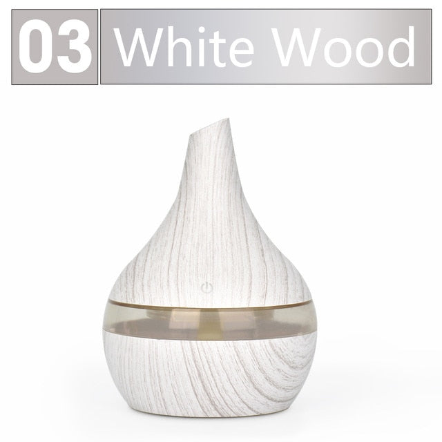Wood Grain Ultrasonic Humidifier