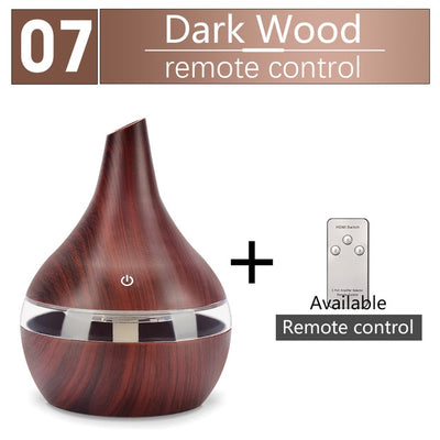 Wood Grain Ultrasonic Humidifier