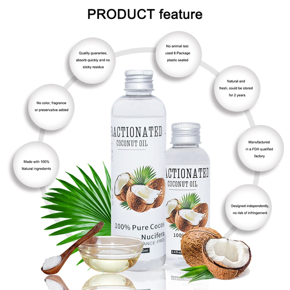 100% Pure Natural Coconut Essential Oil