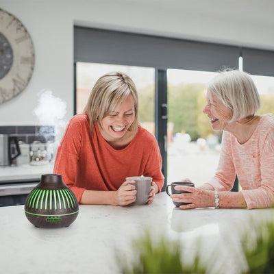 New 400ml Wood Essential Oil Diffuser Air Humidifier