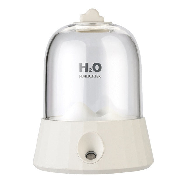 Mini Portable Humidifier for Home Office 400ML Ultrasonic Air Oil Diffuser