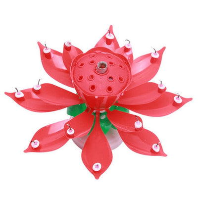1pc Flower Shape Candles Disposable Birthday Party Gift