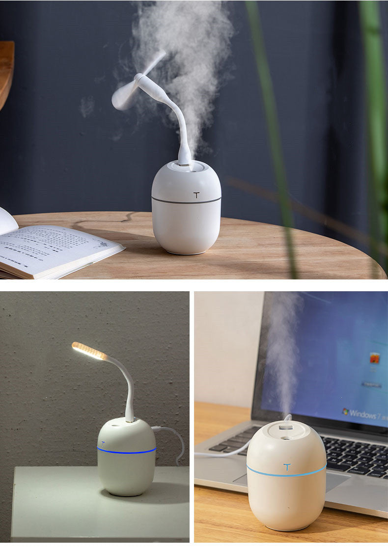 Ultrasonic Mini Air Humidifier 200ML