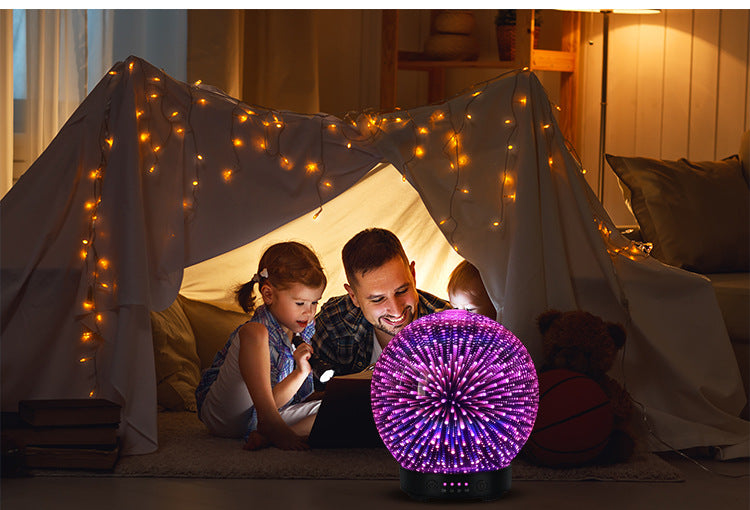 3D Glass Aroma Diffuser Ultrasonic Essential Oil